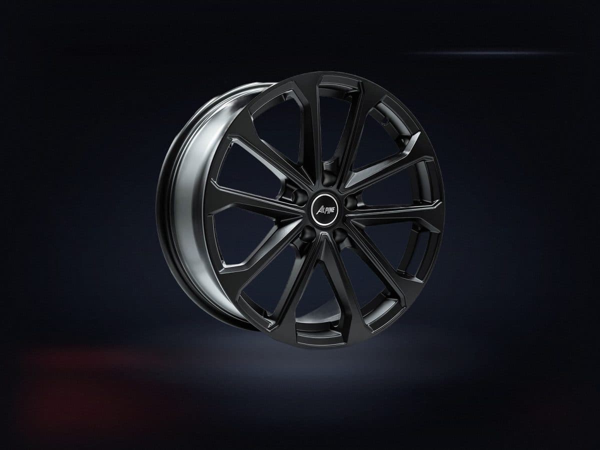 SuperSpeed Alloy Wheel 18×8 5x112 ET35 — Gloss Gunmetal / Matt Black