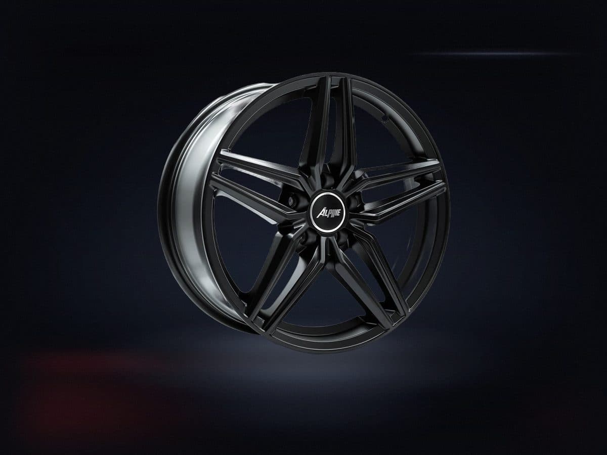 SuperSpeed Alloy Wheel 17×8 5x112 ET35 — Matt Black