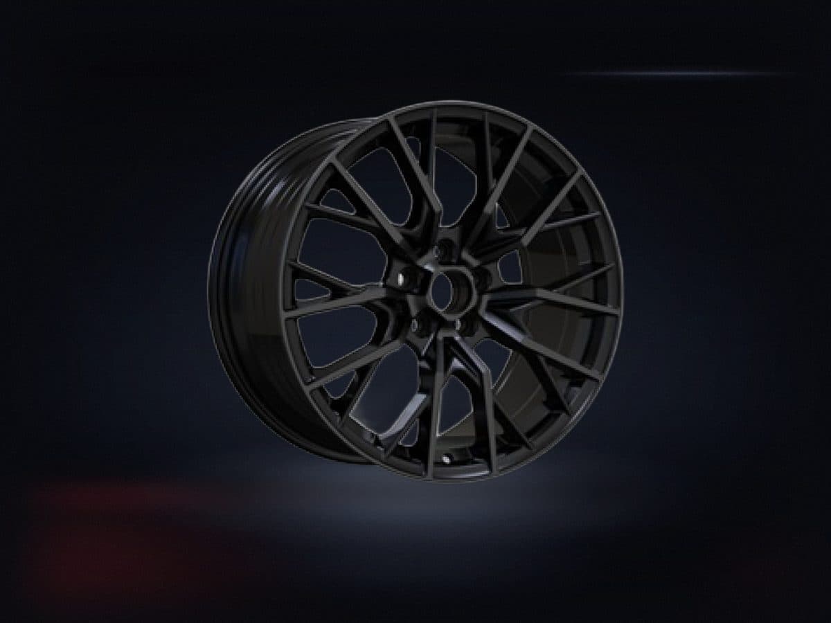 Ikon Alloy Wheel 17×8.0 5x114.3 ET35 — Black - Direct Fit Toyota