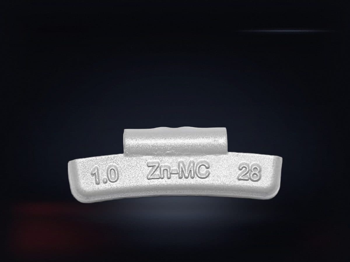 CK Auto MC-Series Zinc Clip-On Wheel Weights, 2.00oz, 25pcs per case