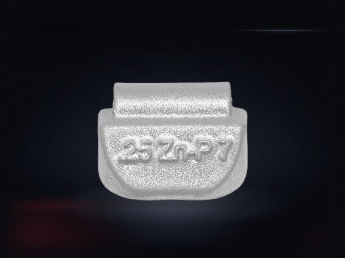 CK Auto P Style Zinc Clip-On Wheel Weights, 1.00oz, 25pcs per case