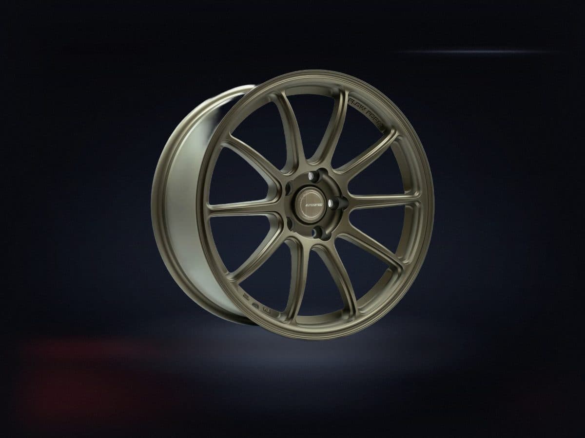 SuperSpeed Alloy Wheel 18×8.5 5x112 ET35 — Ball Matt Black / Satin Bronze - Matte Black