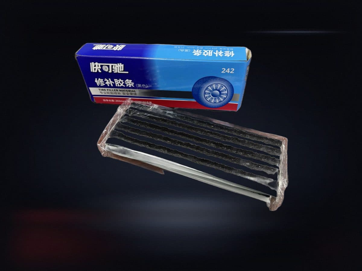 Tire Filler Material Black, 203mm x 6mm, 25pcs