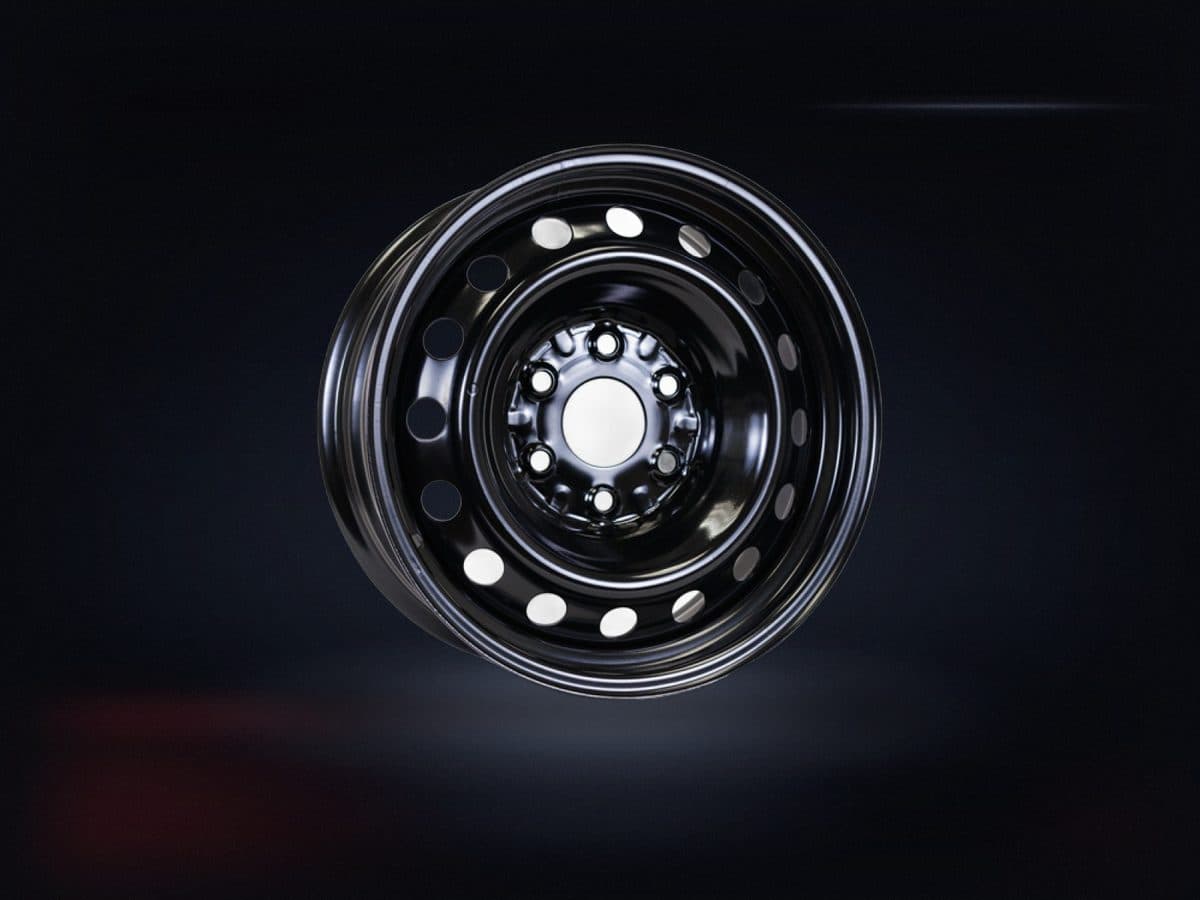 Ikon Alloy Wheel 15×6.0 5x108 ET46 — Gloss Black