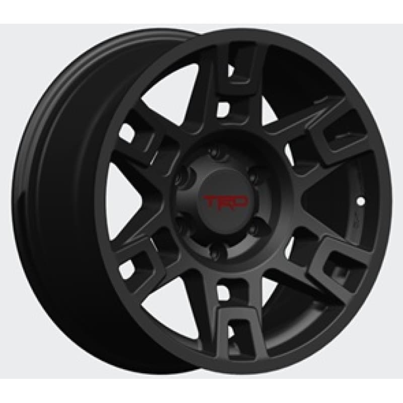 Ikon Alloy Wheel 17×8.0 6x139.7 ET10 — Matt Black - Direct Fit Toyota